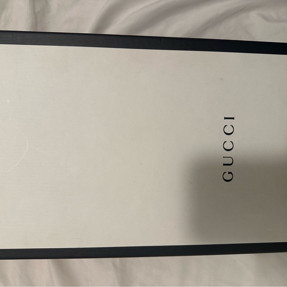 Gucci Women's Blue Slide Sandals - Picture 10 of 10